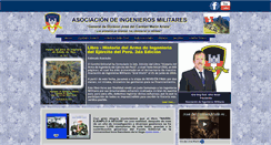 Desktop Screenshot of ingenierosmilitaresperu.com